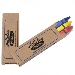 Prang® Soy Economy Crayons 3 Pack (2 Side Imprint)