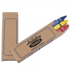 Prang® Soy Economy Crayons 3 Pack (1 Side Imprint)