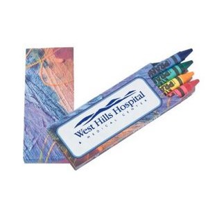 Prang® Impressionist 4 Pack Crayons (No Imprint)