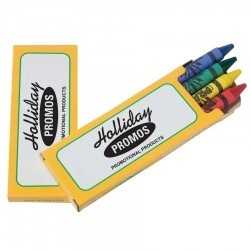 Prang® Ad Pack Crayons (2 Side Imprint)