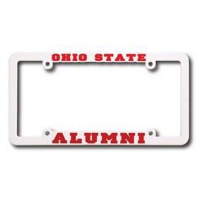 Ohio High High View Raised Copy Plastic License Plate Frame