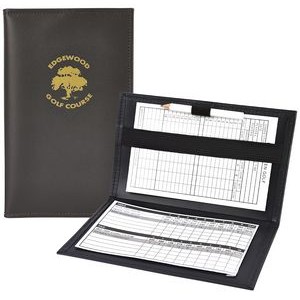 Golf Pro Scorecard Holder -Top grain leather