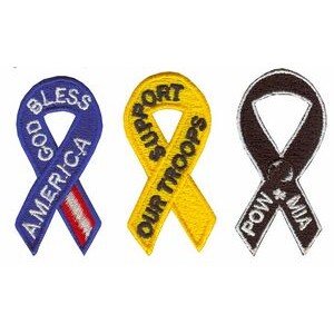 2" Super Size Embroidered Ribbon Appliques