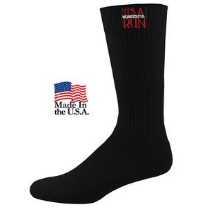 Non-Binding Relaxed Fit Seamless Toe Crew Socks