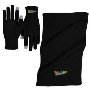 Sports Performance Runners Text Gloves & Rally Towel Combo
