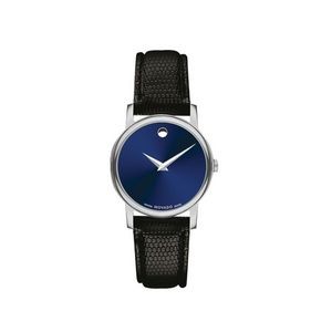Movado® Women's Classic Museum Watch (Blue Dial)