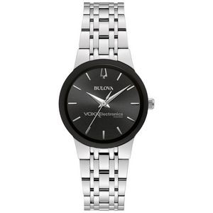 Women's Bulova Corporate Exclusive Silver-Tone Bracelet Watch
