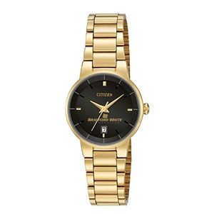 Women's Citizen® Gold Watch (Black Dial)