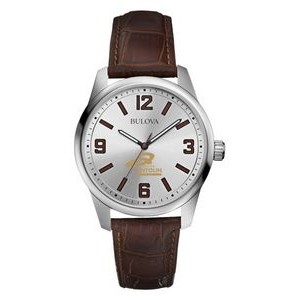 Bulova Men's Corporate Classic Watch (Brown Strap)