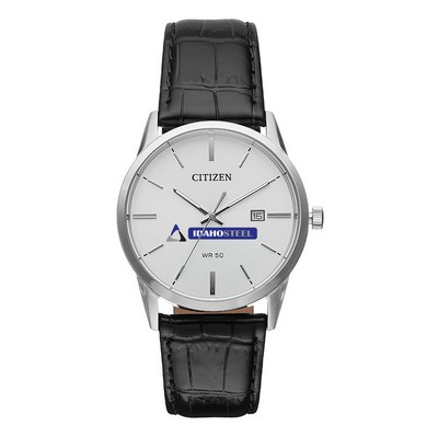 Men's Citizen® Quartz Watch (Black Strap)