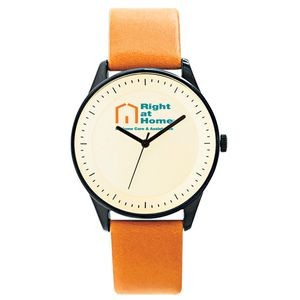 Pedre Zone Unisex Watch (Brown Calfskin Strap)