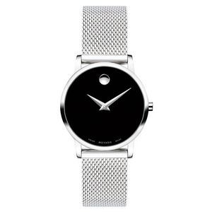 Women's Movado® Classic Museum Watch (Black Dial)