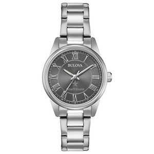 Bulova Women's Corporate Collection Silver-Tone Bracelet Watch