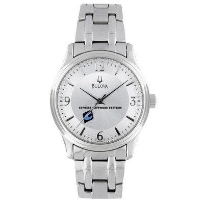 Bulova Men's Corporate Collection Silver-Tone Bracelet Watch
