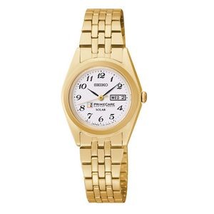 Women's Seiko Solar Watch (Gold)