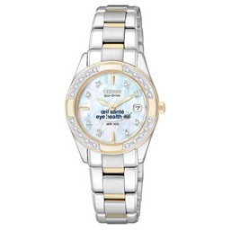 Women's Citizen® Eco-Drive® Bracelet Watch (Silver/Gold)