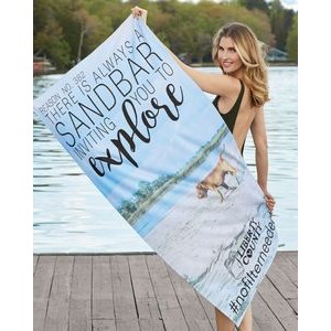 ColorFusion™ Deluxe Turkish Signature™ Beach Towel