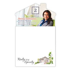 Magna-Note House Magnet - Stock Realty Sticky Notes