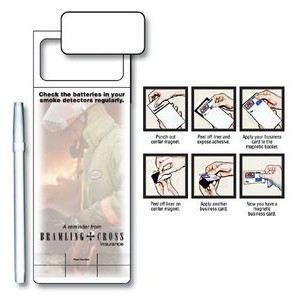 Skinny Mini Memo Board- Custom 3.5x9 (Pen & Pen Holder)