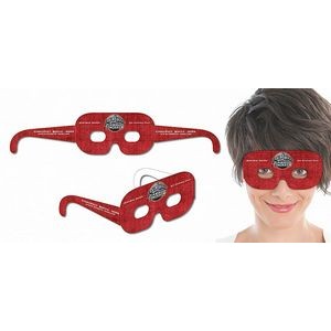 Mask Glasses - UV-Coated (1S) Extra-Thick Paper - 16.25x3.25 - 14 pt.