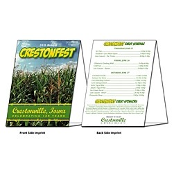 Table Tent - UV-Coated (5"x7" - Folded) - 10 Point