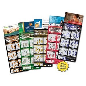 Magna-Card Business Card Magnet Hockey Schedules (3.5"x9")