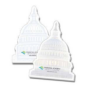 Adhesive Note Shape - Capitol Dome (3.75x4.875) - 100 Sheets