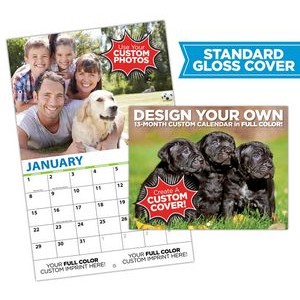 13 Month Custom Photo Appointment Wall Calendar - Standard Gloss Cover