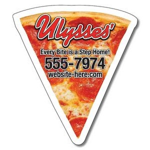 Magnet - Pizza Slice Shape (3.125x3.5) - 25 mil.