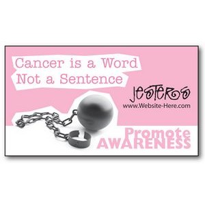 Awareness Business Card Magnet - 3.5x2 (Square Corners) - 25 mil.