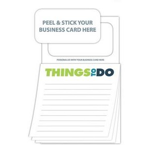 Magnetic Sticky Pad - Stock Things To Do (20 Sheet)