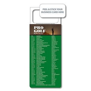 Pro-Golf Schedule w/ Magnetic Topper