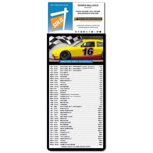 Magna-Card Business Card Magnet - NASCAR Racing Schedule (3.5x9)