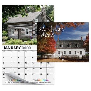 13 Month Custom Appointment Wall Calendar (High Gloss UV-Coated Cover)- WELCOME HOME