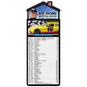 Magna-Card House Shape Magnet - NASCAR Racing Schedule (3.5x9)