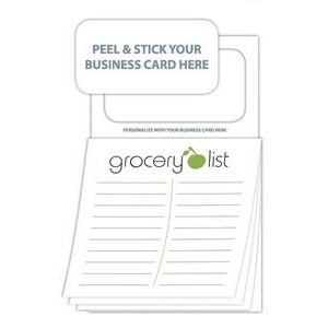 Magnetic Sticky Pad - Stock Grocery List (20 Sheet)