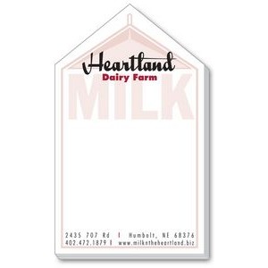 Adhesive Note Shape - Milk Carton (3x5) - 100 Sheets