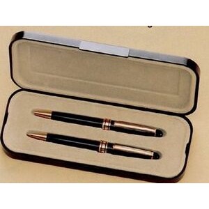 Black Euro Pen and Pencil Set