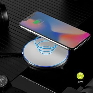 15W Thin and Quick Wireless Charging Pad
