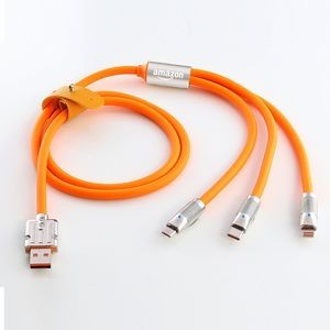 Heavy Duty 3-in-1 Charging Cable