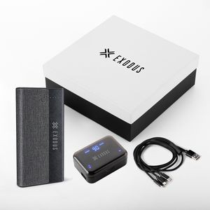 Wireless charger Power bank and 2-in-1 TWS with 3-in-1 cable gift set