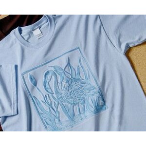 Embossed Color Overlay T-Shirt