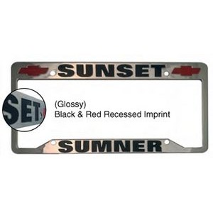 Zinc Die-Cast Metal Imported License Plate Frame (Imported)