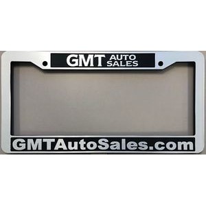 Panel FX License Plate Frame (Satin Silver or Satin Gold Finish)