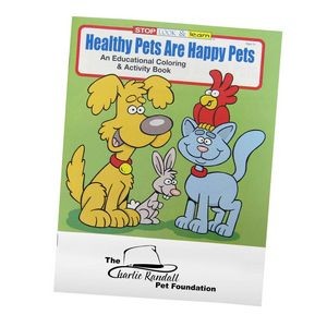 Healthy Pets Are Happy Pets Coloring Book
