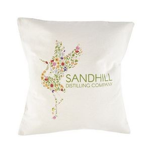 Full Color Square Pillow w/ Canvas Cover