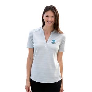 Vansport Women's Strata Textured Henley Shirt