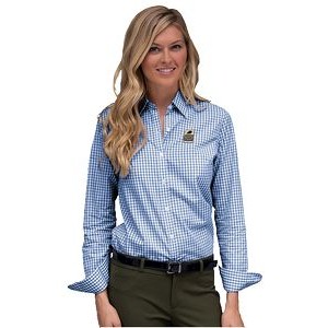 Women's Easy-Care Gingham Check Shirt