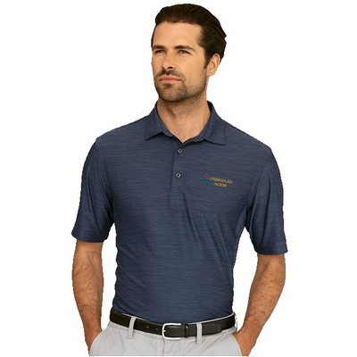 Greg Norman Play Dry Heather Solid Polo