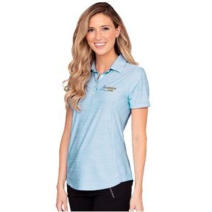 Women's Play Dry Heather Solid Polo